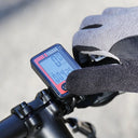 Enduro Wired Bike Computer - Black/Red