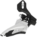 CUES FD-U4000 Linkglide Front Derailleur - 9/10-Speed - Double - 36/40t Max - Black/Silver