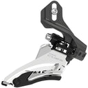 CUES FD-U6000 Linkglide Front Derailleur - 10/11-Speed - Double - Side Swing - 36/40t Max - Black/Silver