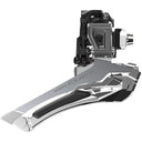 CUES FD-U6030 Linkglide Front Derailleur - 9/10-Speed - Double - Down-Swing - 46/50t Max - Black/Silver