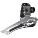 CUES FD-U6030 Linkglide Front Derailleur - 9/10-Speed - Double - Down-Swing - 46/50t Max - Black/Silver