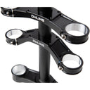 DH38 Suspension Fork Crownset - Flat and Riser Upper Crowns - Includes Fork Bumpers