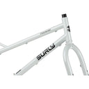 Moonlander 2.0 Fat Frameset - Lunar Dust Gray - 24" - Steel