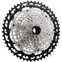 Deore XT CS-M8100 12-Speed Cassette - Micro Spline - Silver/Black