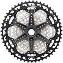 Deore XT CS-M8100 12-Speed Cassette - Micro Spline - Silver/Black