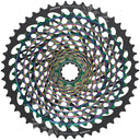 XX1 Eagle AXS XG-1299 Cassette - 12-Speed, 10-50t, Rainbow, For XD Driver Body