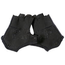 Shorties Solid Black Gloves - Short Finger