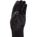Anmer Waterproof Ultra Grip Knit Gloves - Black