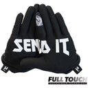 Vented Gloves - Topo Map Black