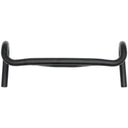 Top Shelf Low Flare Drop Handlebar - Aluminum - 31.8mm - 50mm Rise - Black