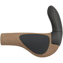 GP3 EVO Biokork Grips - Lock-On - Black/Tan - Black/Cork