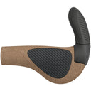 GP3 EVO Biokork Grips - Lock-On - Black/Tan - Black/Cork