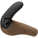 GP3 EVO Biokork Grips - Lock-On - Black/Tan - Black/Cork