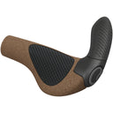 GP3 EVO Biokork Grips - Lock-On - Black/Tan - Black/Cork
