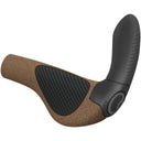 GP4 EVO Biokork Grips - Lock-On - Black/Tan Cork