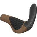 GP4 EVO Biokork Grips - Lock-On - Black/Tan Cork