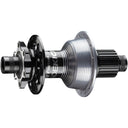 Sidekick Rear Hub - 6-Bolt - Black/Sterling Silver - 6-Bolt Disc - J-Bend