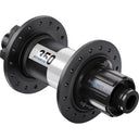 350 Deg Hybrid Rear Hub - 6-Bolt - 32H - DEG 60 DF - 12 x 148mm - Black/White - 12mm Thru x 148mm - 6-Bolt Disc - J-Bend