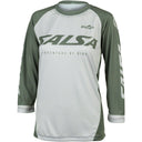 Fleet 3/4 MTB Jersey - Women's - Green - White