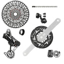 XX Eagle T-Type Ebike AXS Groupset - 104bcd 34T, Derailleur, Shifter, 10-52t Cassette, Clip-On Guard, Arms Not Included