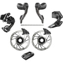 Force Etap AXS Electronic Groupset E1/E2 - 2x12-Speed - HRD Shift/Brake Levers - FM Calipers - Chain - F/R Derailleurs