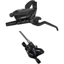 ST-EF515 Shift/Brake Lever With BR-MT200 Hydraulic Brake Caliper - Post Mount - 2-Piston - Black
