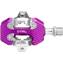 CTRL Trail Clipless Pedals - Dual Sided Clipless - Alloy - 9/16" - Pair - Shimano SPD