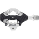 Del Gravel Race Clipless Pedals - Single Sided Clipless - Alloy - 9/16" - Pair - Shimano SPD