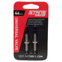 Tubeless Universal Valves - Brass - Silver