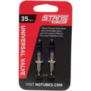 Tubeless Universal Valves - Brass - Silver