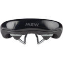 Relax Saddle - Steel - Black
