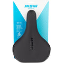 Relax Saddle - Steel - Black