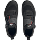 Trailcross Pro Mountain Clipless Shoes - Women's, Gray Five/Core Black/Red