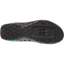 Kestrel Lace Mountain Clipless Shoes - Women's - Gray Five - Shock Cyan - Core Black