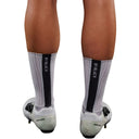 PI/Black Woven Aero Socks - White