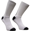 PI/Black Woven Aero Socks - White