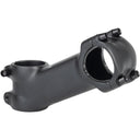 31.8 X 25 Degree Stem - 31.8 Clamp - +/-25 - 1-1/8" - Aluminum - Black