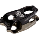 Duo Stem - 31.8 Clamp - +/-10 - 1/8" - Aluminum - Black/Gold