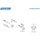 Universal Stem Accessory Mounts - Black