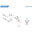 Universal Stem Accessory Mounts - Black