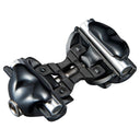 WCS 1-Bolt Seatpost Saddle Rail Clamps - Black