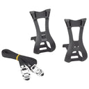 Toe Clips & Straps Set