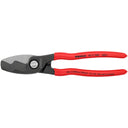 Cable Shears with Twin Cutting Edge