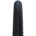 G-One Comp Plus Tire - Black/Reflex - Active - PunctureGuard - Green - E-25 - Wire - Clincher - Black/Reflective