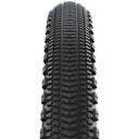 G-One Overland 365 Tire - Black/Reflex - Standard - RaceGuard - Addix 365 - E-25 - Folding - Tubeless Ready Clincher - Black/Reflective