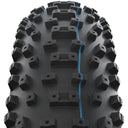 Al Mighty Tire - Evolution Line - Addix Speed Grip - Super Ground - E-25 - 26 x 4.80 - Folding - Tubeless Ready Clincher - Black