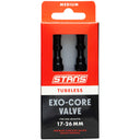 Tubeless Exo-Core Valves - Alloy - Pair - Black