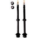 Tubeless Universal+ Valves - Alloy - Pair - Black