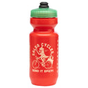 Extra Spicy Purist Non-Insulated Water Bottle - Hot Red, 22oz
