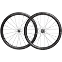 Metron 45 SL TL Disc Wheelset - 700 - 12x100mm/12x142mm - Center-Lock - Carbon - Black - 12mm Thru x 142mm - Center-Lock Disc - 21mm internal - Tubeless Ready